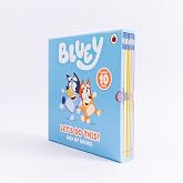 Bluey Let's Do This! Box of Books 10 Books Collection Box Set (Butterflies, Bingo, Magic Xylophone, Hammerbarn, The Pool, Creek, Beach, Grannies, Goodnight Fruit Bat &amp; Bob Bilby)
