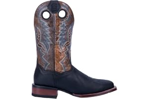 LAREDO Dan Post Mens Deuce Square Toe Casual Boots Mid Calf - Black, Brown