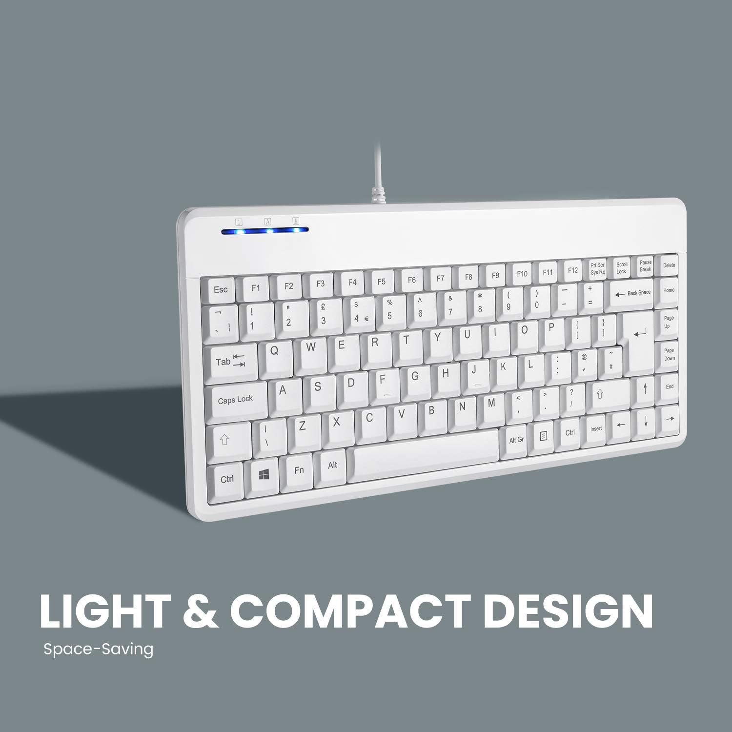 Gembird KB-UM-107 Tastiera USB US Inglese - acquista su