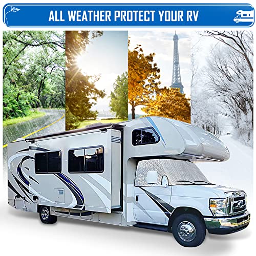 Komsepor RV Windshield Cover for Class C Ford 19972022 RV Front Window