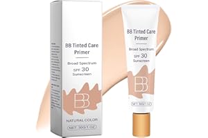 TIRDET BB Cream Tinted Moisturizer SPF 30, BB Tinted Primer Full Coverage, Even Skin Color Hydrating and Smoothing