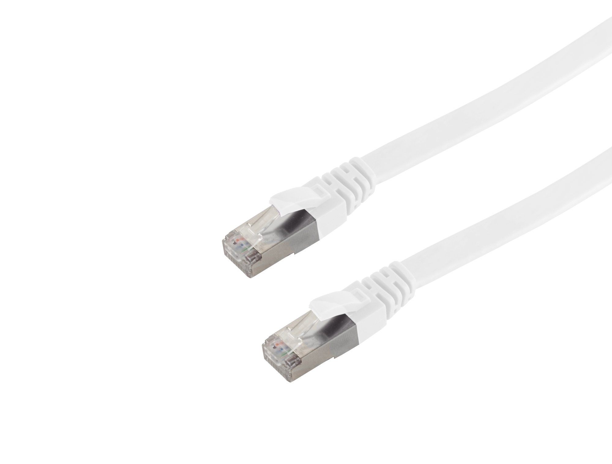 Helos 148766 Ultra Flat Patch Cable U/UTP Slim CAT 6 5 m White