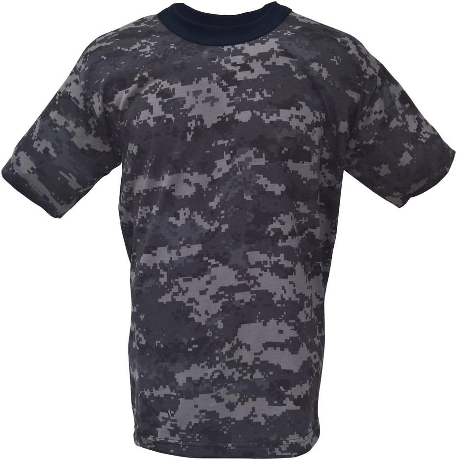 Army Navy Shop Adults Camouflage T-Shirt Subdued Urban Digital Camo XL