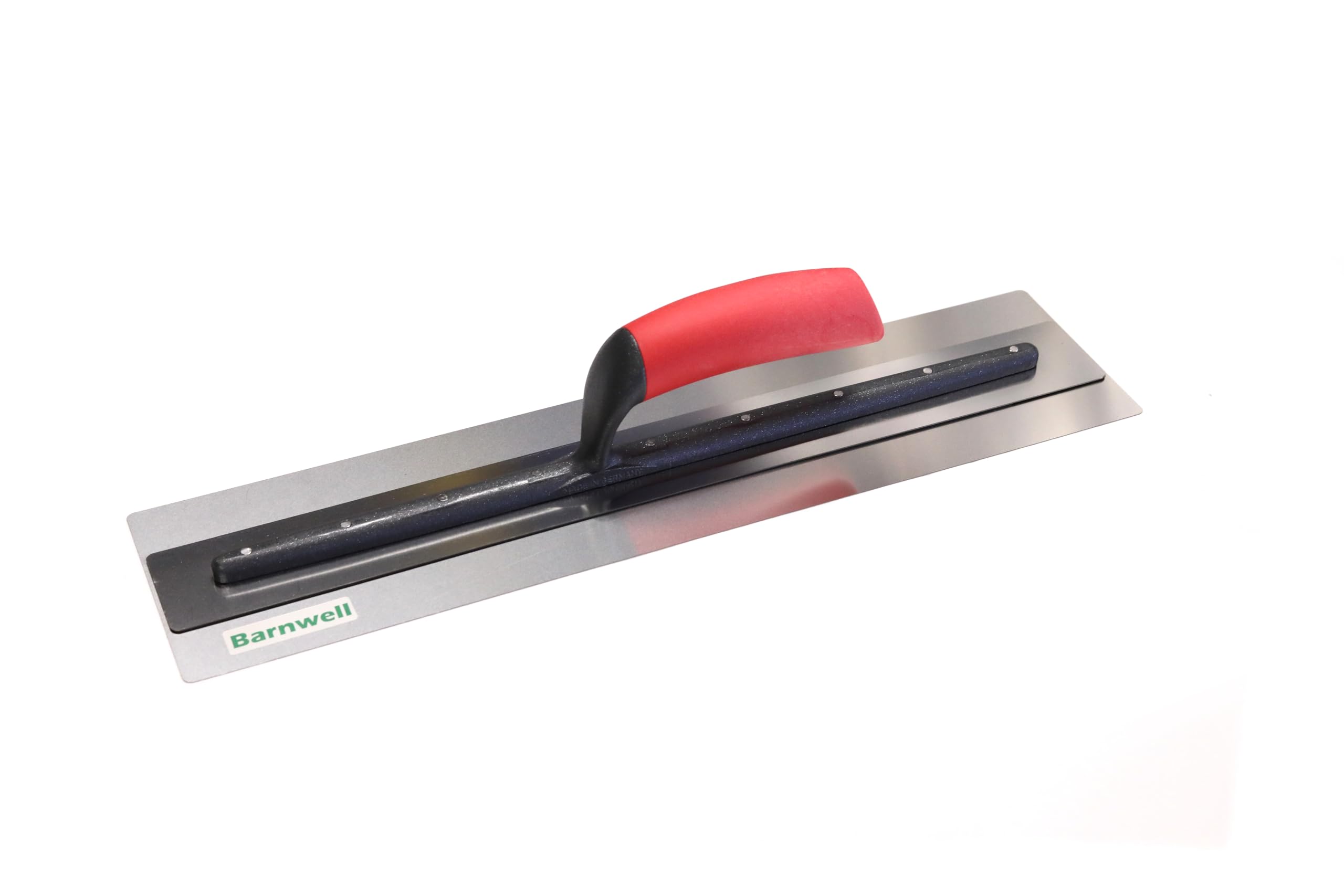 Barnwell PlasterFlex Plastering Trowel with Rubber Handle Finishing Metal Thin Flexible Stainless Steel (18")