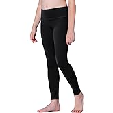 Stelle Girls Athletic Leggings Kids Dance Workout Running Yoga Pants with Hidden Pocket