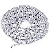 JINAO 1 Row 4MM Diamond Iced Out Chain Silver Plated Macro Pave CZ Hip Hop Tennis Necklace