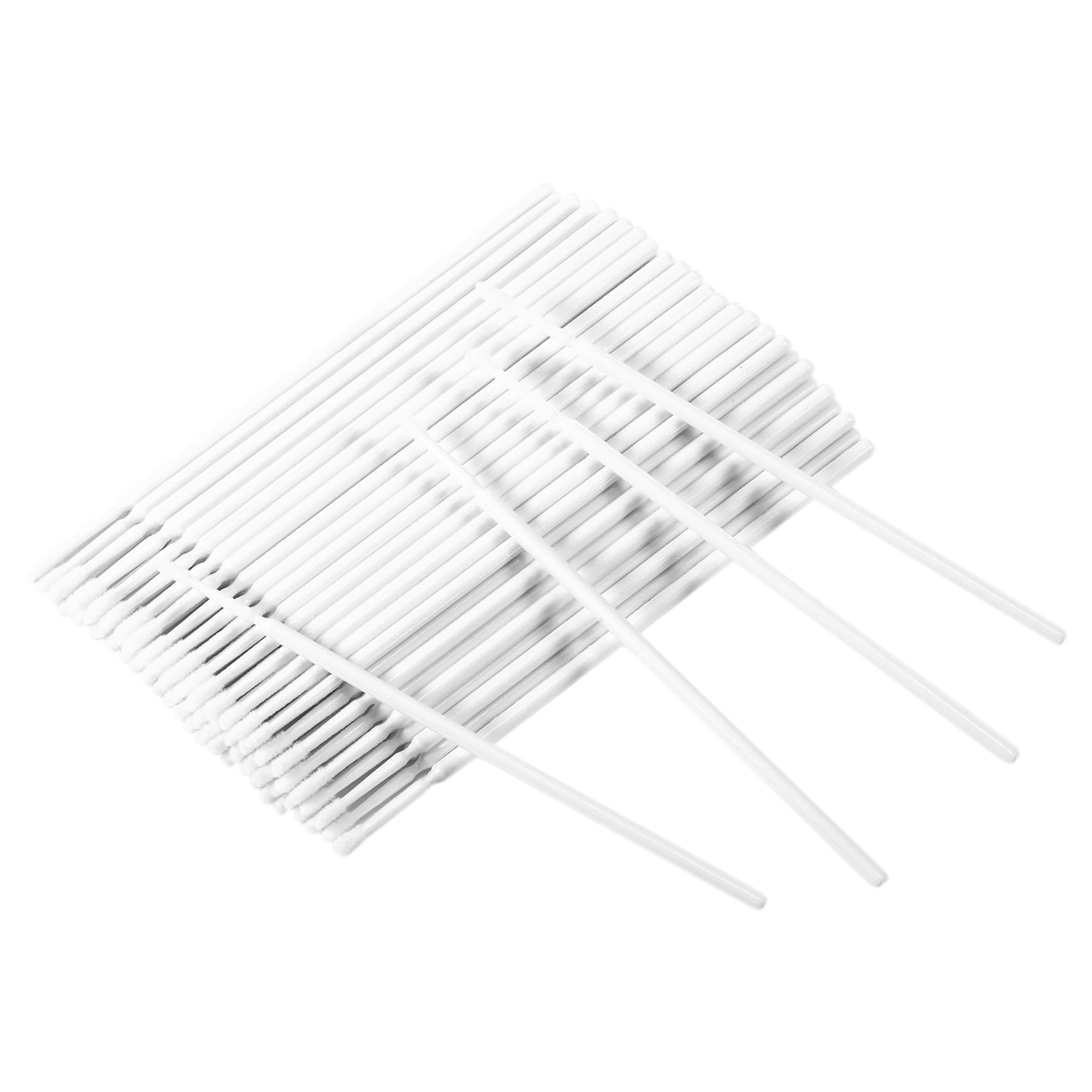 Anhua Micro Applicator with 200 Disposable Micropore Brushes, Bendable Head, Soft Microfiber for Eyelash Extensions, Eyeliner Cleaning, Nail Art & Makeup Application