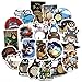 Tonari no Totoro Anime Cute Cartoon Laptop Stickers Waterproof Skateboard Pad MacBook Car Snowboard Bicycle Luggage Decal 50pcs Pack
