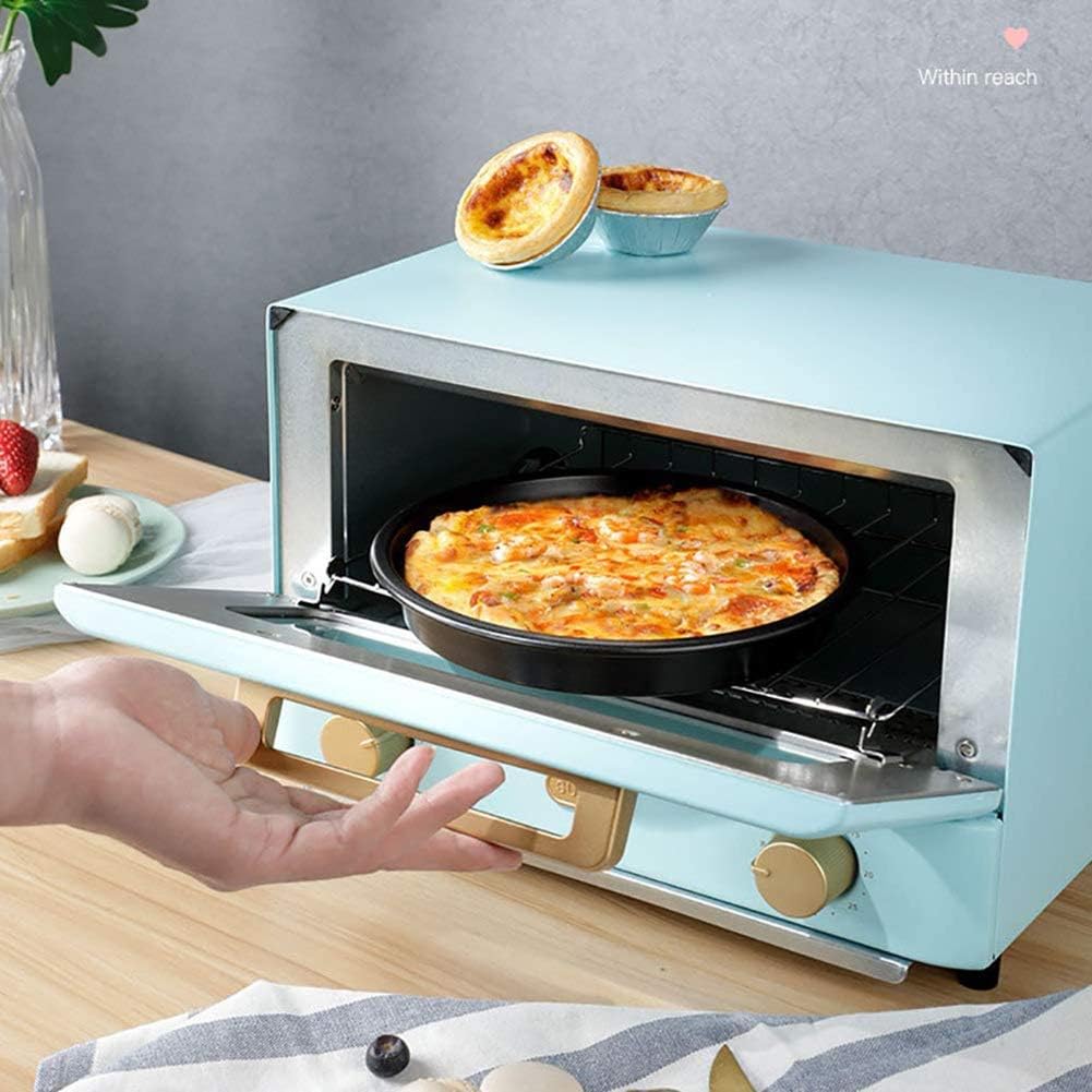 GLX Mini Horno 12 litros Horno Electrico Horno Puerta De Vidrio Templado  Visible Bandeja De Migas Extraíble Temporizador De 60 Minutos Y Dial De  Temperatura Ajustable,1000W Grandes electrodomésticos Hornos y placas de
