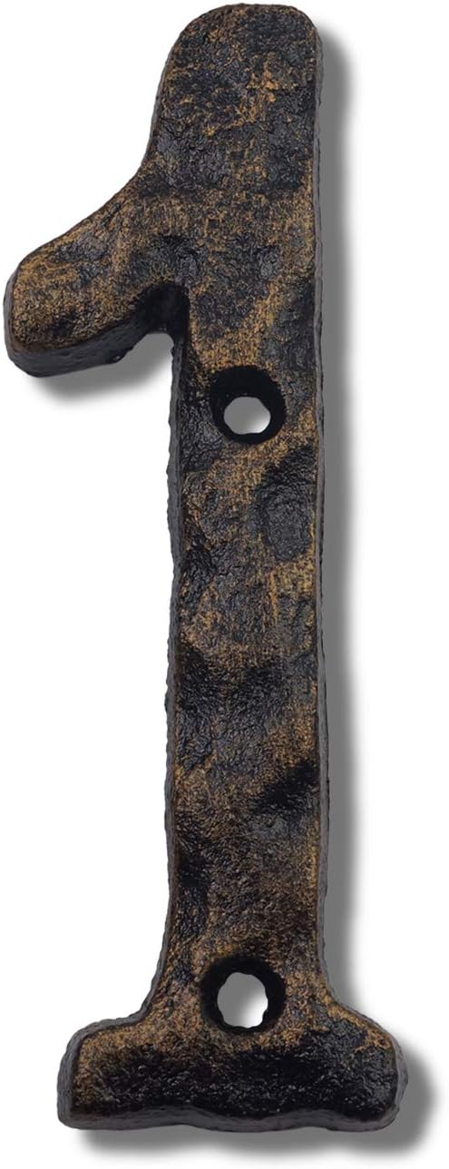 The 10 Best Metal Building 1 Number Sign