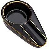 VOVCIG Cigar Ashtray,Single Ceramic Ashtray,Travel