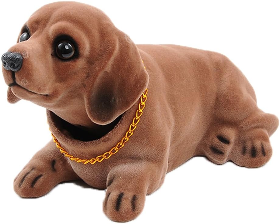 Bobble Head Dogs Bobbing Heads Car Dash Puppy for Car Vehicle decoration (dachshund) by Ebow