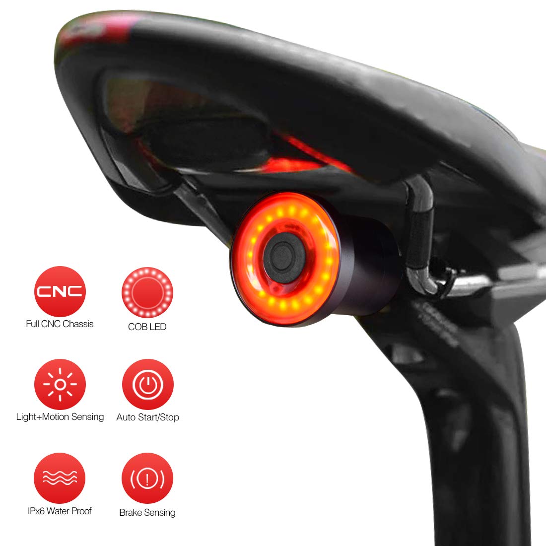 keywell bike tail light