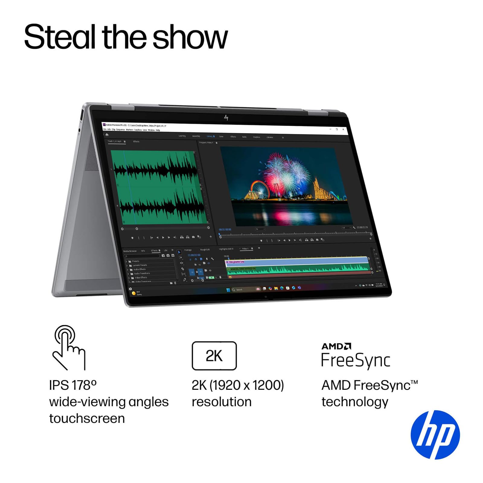 HP 2025 New Envy x360 2-in-1 Laptop, OmniBook X Flip 16