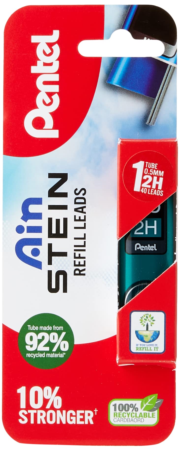 Pentel Ain Stein 0.5mm 2H Pencil Lead
