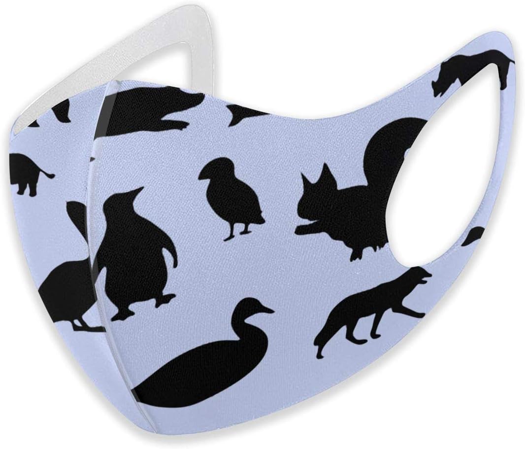 Mouth Masks for Dust Protection Anti Face Mask Washable Earloop Mask Peace Dove