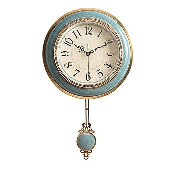 Amazon Com Wall Clocks Wall Clocks Battery Operated Non Ticking