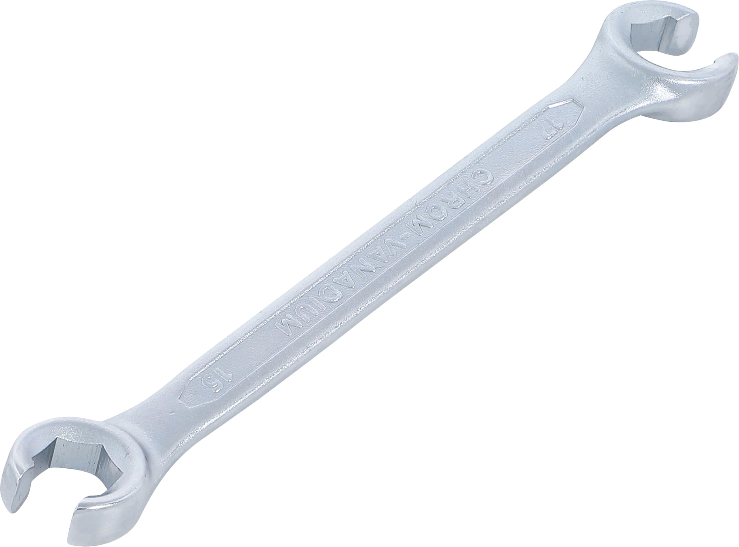 BGS 1752 | Double Ring Spanner, open Type | 15 x 17 mm