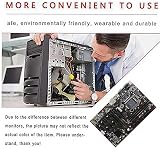 Zunedhys B250 BTC Mining Motherboard 12 PCIE LGA 1151 DDR4 16G RAM SATA3.0 6PIN view 4