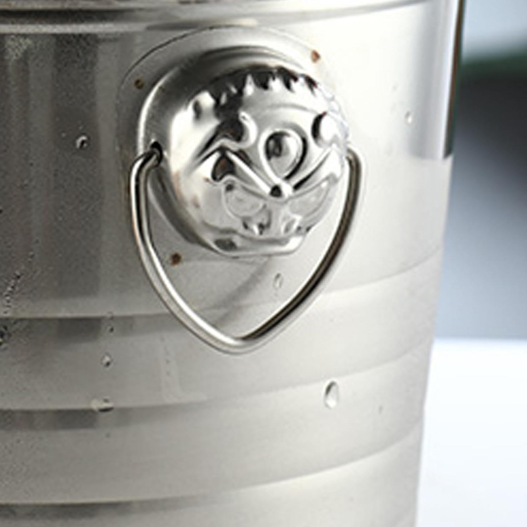 Seau à Champagne avec PoignéEs, 3l Seau à Glace en Acier Inoxydable Isolé à Double Paroi, Glace, IdéAl pour Les Bars à Cocktails, Les FêTes,Anniversaires FêTes Pique-Niques (Gold)