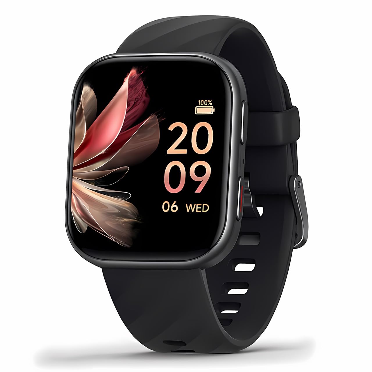 FITVII Health & Fitness Tracker (Answer/Make Calls), Smart Watch with 24/7 Heart Rate and Blood Pressure, Sleep Tracking, Blood Oxygen Monitor, 120+ Sport Mode Waterproof Activity Tracker Black