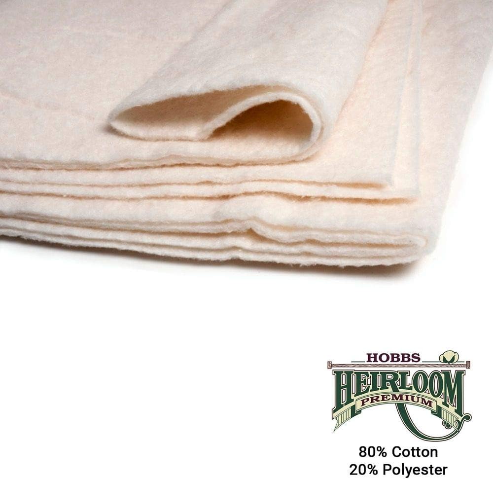 Hobbs Premium Cotton Blend Wadding 120" Wide - 5 metre / 197 inch