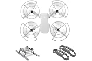 YETEETH (3-in-1) Mavic Mini/Mini 2/Mini se/Mini 2 SE 360° Propeller Guard + Landing Gear Extensions + Propeller Holder for DJI Mini 2/Mini SE/Mini 2 SE Accessories