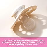MAM Comfort Soother 0-3 Months 2 Pack with Steriliser Case Pink/Cream view 6