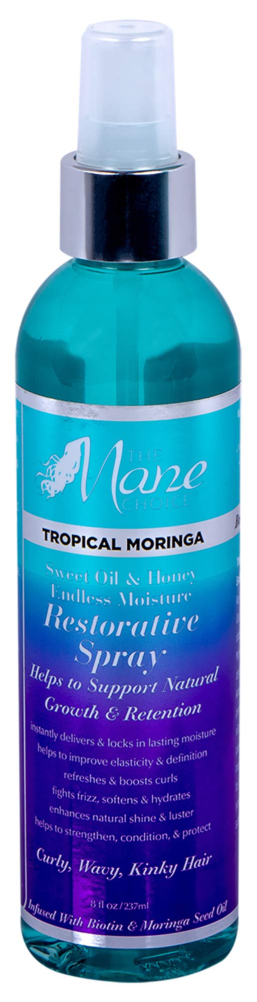 The Mane Choice - Spray hydratant à la biotine et moringa 237ml (Tropical Moringa restorative spray)