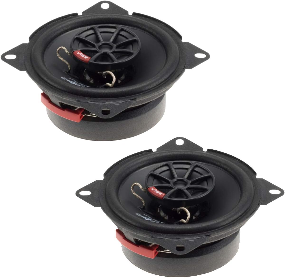 VIBE Slick 4” Coaxial speaker - 50/150 W (RMS/MAX) SLICK4-V7, Black, 4" - Image 4