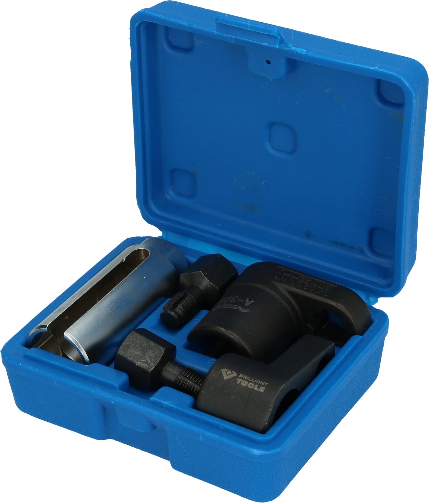 BRILLIANT TOOLS BT601000 Oxygen Sensor Socket Set | 5 Pieces [Powered by KS Tools]