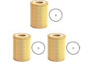 3X Engine Oil Filter Compatible with Mercedes-Benz W164 W166 W211 W212 R251 Sprinter Compatible with Jeep Grand Cherokee A642