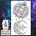 COKTAK 8 Pieces/Lot Black Henna Mandala Flower Temporary Tattoos For Girls Women Sexy Body Art Tribal Indian Mehndi Arm Tattoo Stickers Sheets Female Fake Waterproof Lace Tatoos Wedding Decor Flora