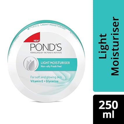 ponds light moisturiser 250ml