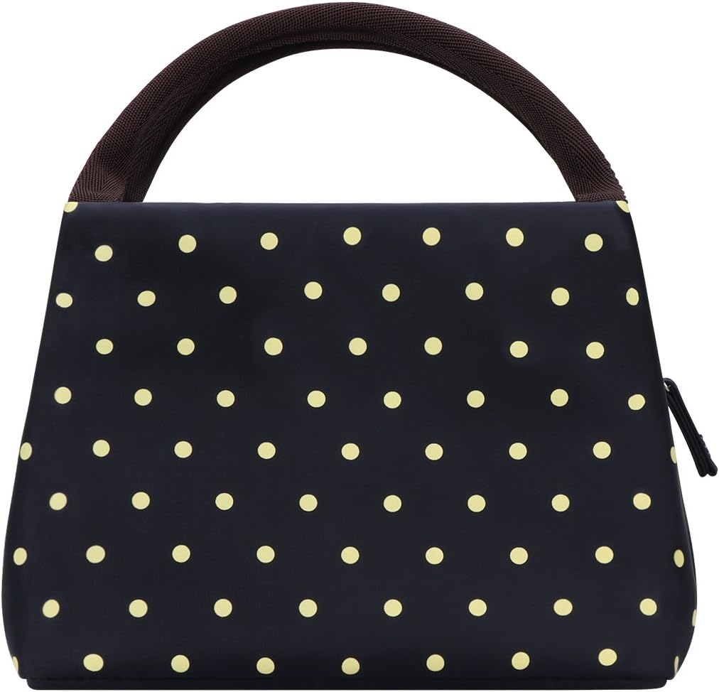 Philorn Reusable Insulated Lunch Bag Sturdy Oxford Box Tote Food Storage Cool Bag with Zipper for School and Work