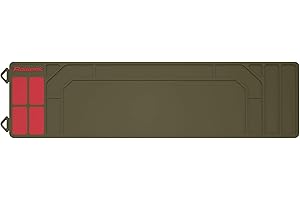 Raiseek Rifle Shotgun Cleaning Mat, Anti-Slip Magnetic Gun Maintenance Mat, Rubberized Repair Mat 36" x 10"