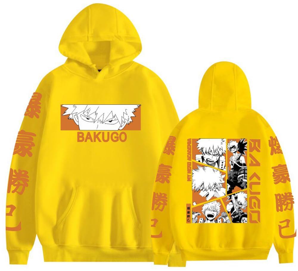 Bakugou Katsuki Cosplay Clothes Hoodies Women