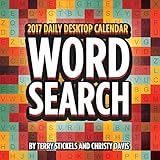 2017 Word Search Daily Desktop Calendar by