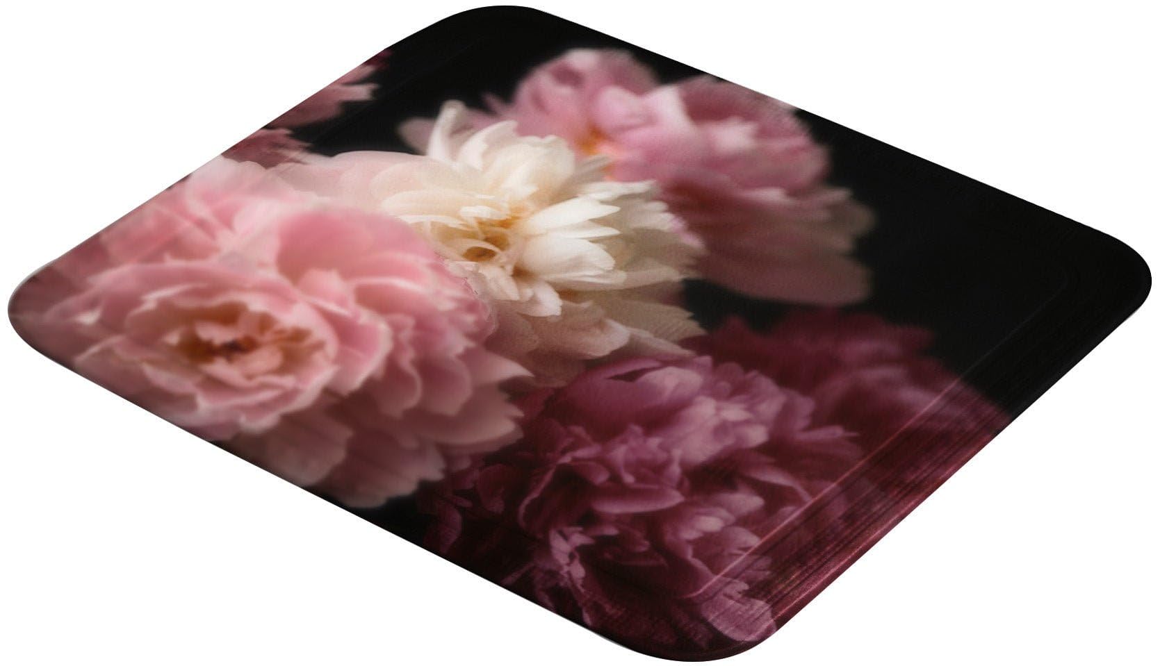 Kleine Wolke Textilgesellschaft Kleine Wolke Shower Inlay Rosemarie Bordeaux 55 x 55 cm 55 x 55 cm