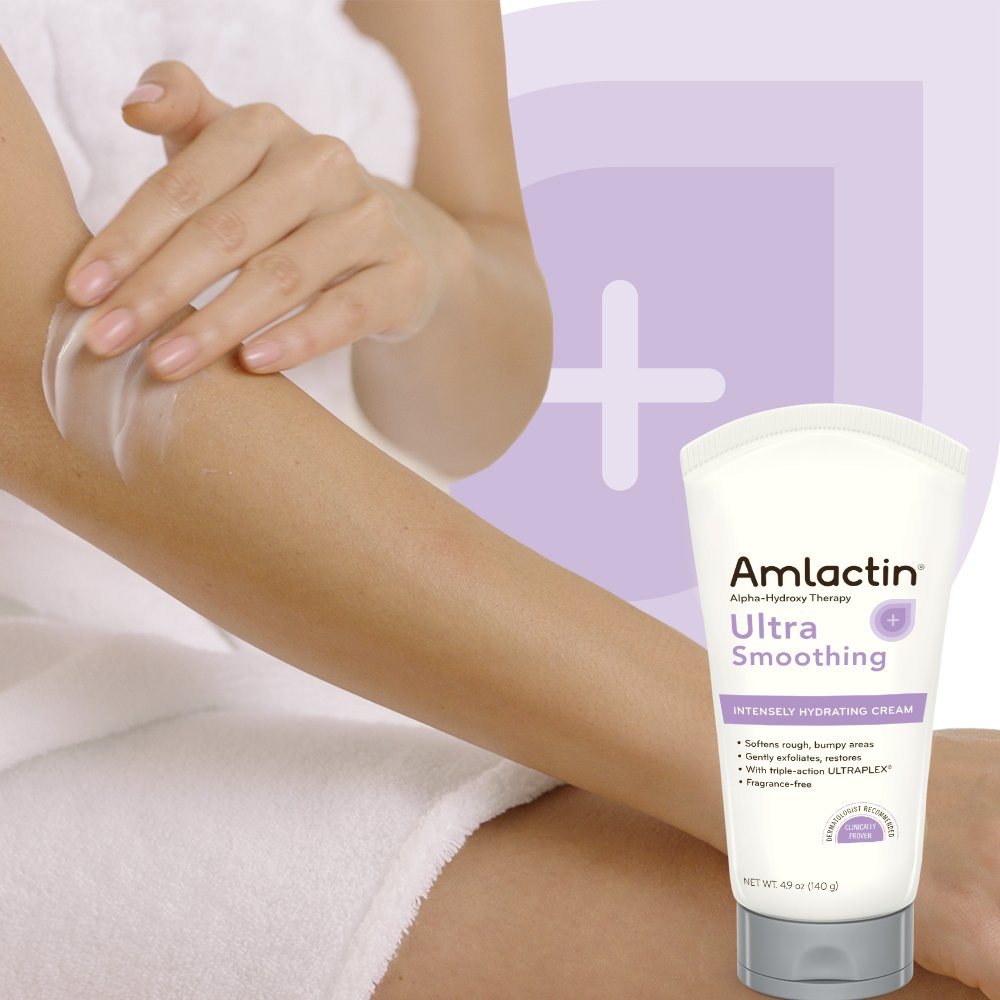 Amlactin Ultra Smoothing Intensely Hydrating Body Cream, 4.9 Oz : Beauty