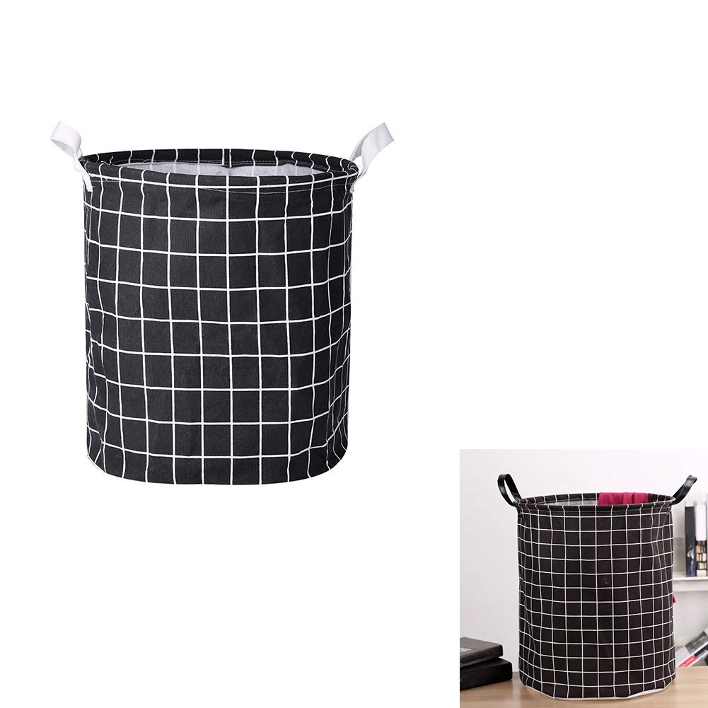 Compartimientos de almacenaje plegable plegable de tela de algodón de