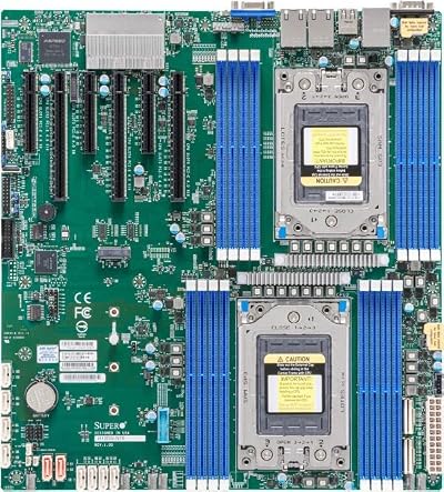 Supermicro MBD-H12DSI-NT6-O EATX Server Motherboard Dual AMD EPYC 7003 7002