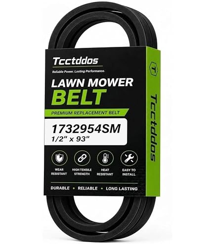 Produktbild von D&D PowerDrive Keilriemen 1656147 – Aramid Heavy Duty, 1/2" X 136" OC, Für Simplicity