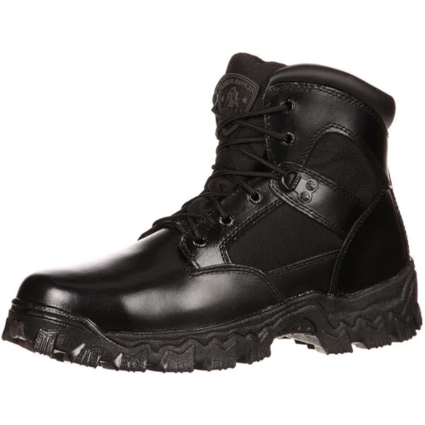 Bota Patrol 9 Agujeros Con Cremallera Lateral Miltec Vigilancia