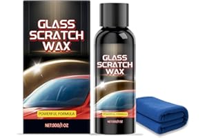 Rdxanc Windshield Scratch Repair Deionized Water Formulas Windshields Scratch Restorer for Enhanced Night Driving Safe