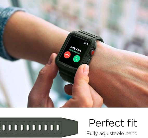Spigen Rugged Armor Pro Funda Compatible con Apple Watch 42mm ...