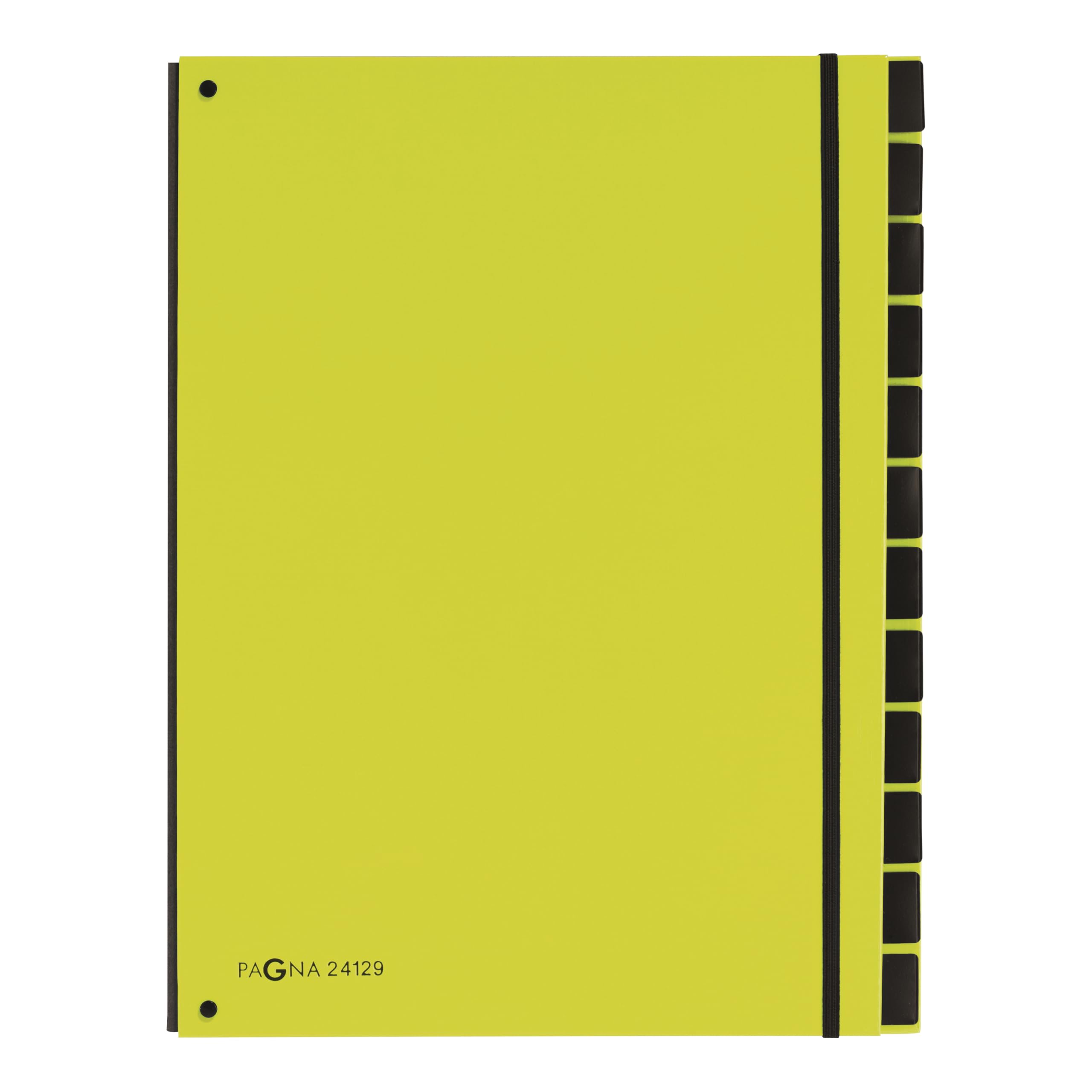 Pagna Desk Organiser 12 Pieces Lime Green