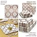 Silver Spoons Disposable 36 PC Dinnerware Set Dinner Side Plates, 18 Servings, Rose Gold