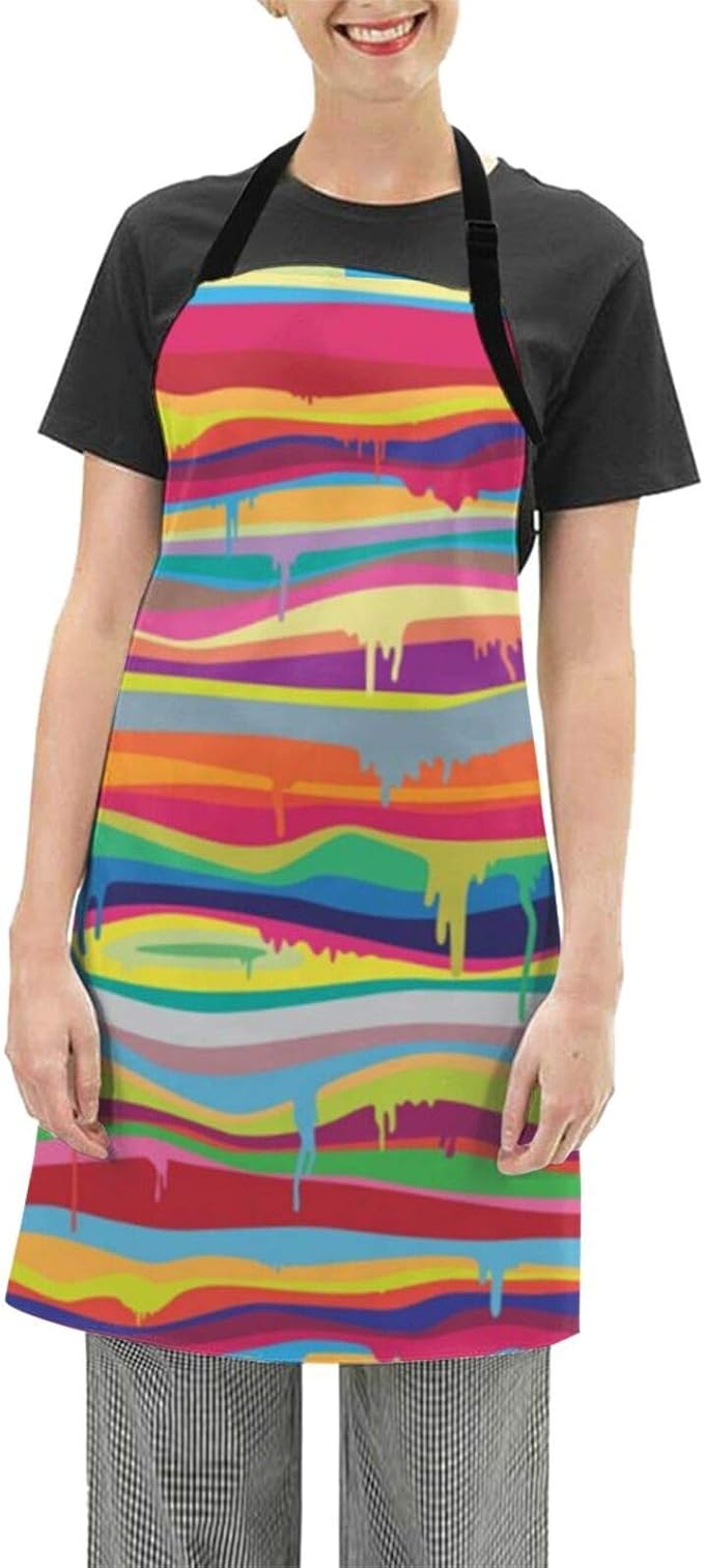 The Melting Waterproof Apron Unisex Adult Waterproof Apron