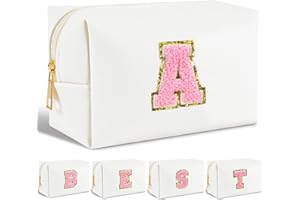 Inngeroo Personalized Gifts for Teen Girls Birthday Gifts for Her Women Friends Teen Girl Gifts Trendy Stuff Christmas Gifts for Women Bridesmaids Cute Makeup Bag Graduation Gifts (A)